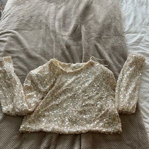 Mable sparkly top